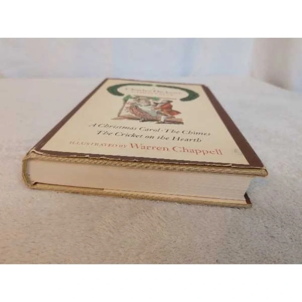 Charles Dickens Christmas Carol Chimes Cricket Hearth Illustrated Book